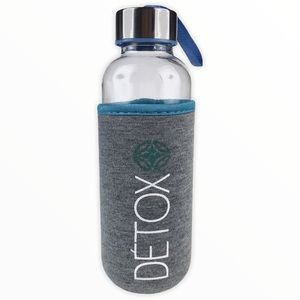 Detox | Reusable Glass Water Bottle